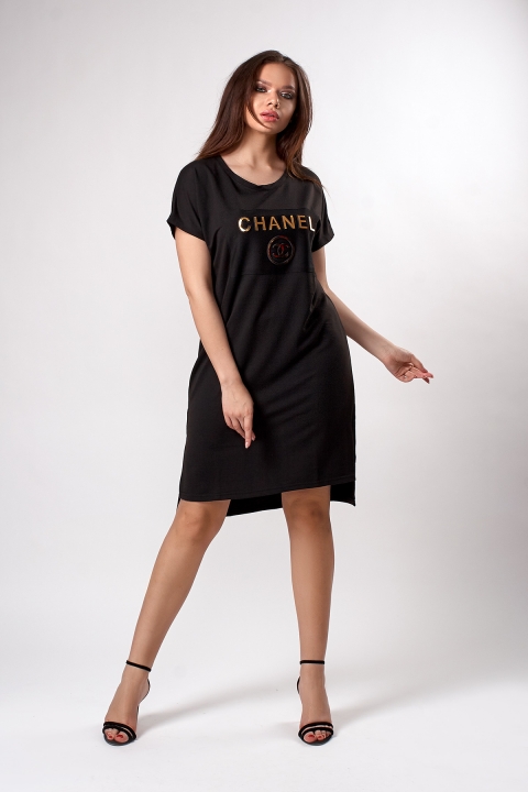 Трикотажна сукня CHANEL в збільшенних розмірах