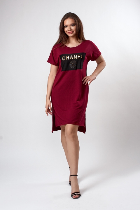Трикотажна сукня CHANEL в збільшенних розмірах